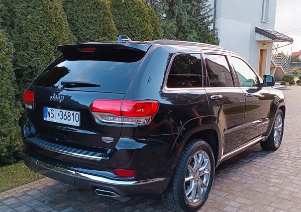 Jeep Grand Cherokee cena 95900 przebieg: 139943, rok produkcji 2014 z Siedlce małe 781